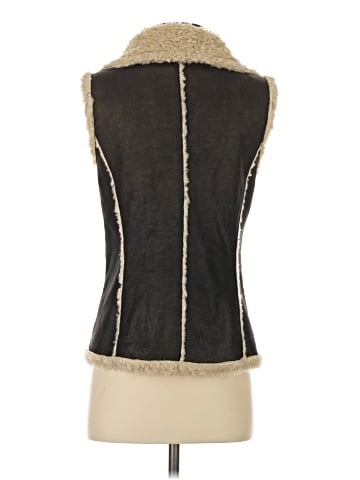 Dana Buchman Faux Fur Vest (view 2)