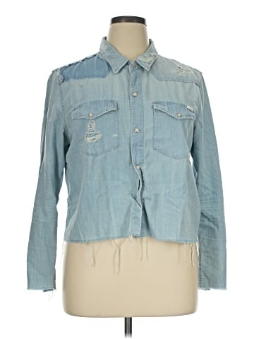 Mother Long Sleeve Button-Down Shirt (view 1)