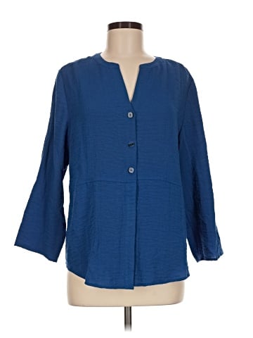 Habitat 3/4 Sleeve Blouse (view 1)