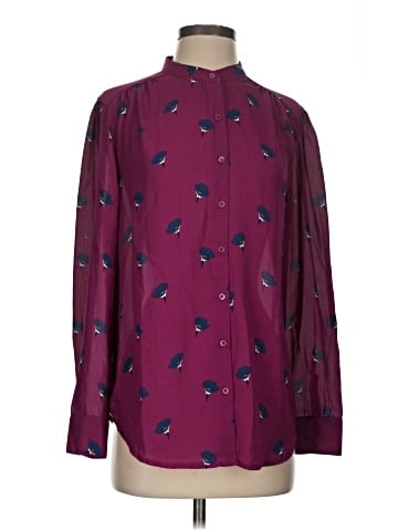 Faded Glory Long Sleeve Blouse (view 1)