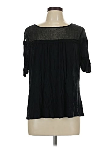 LC Lauren Conrad Short Sleeve Blouse (view 1)