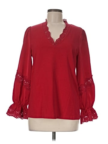 Chico's Long Sleeve Blouse (view 1)