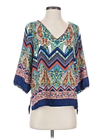 Renee C. 3/4 Sleeve Blouse (view 1)