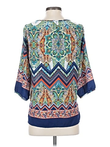 Renee C. 3/4 Sleeve Blouse (view 2)