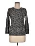 Joie Animal Print Gray Pullover Sweater Size M - photo 1