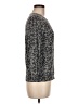 Joie Animal Print Gray Pullover Sweater Size M - photo 4