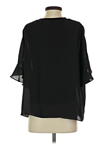 Green Envelope 3/4 Sleeve Blouse (view 2)