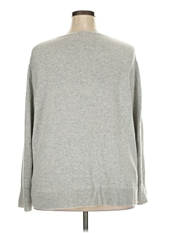 Lafayette 148 New York Cashmere Pullover Sweater (view 2)