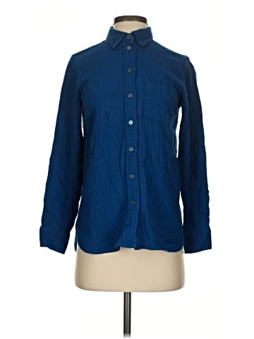 J.Crew Factory Store Long Sleeve Button-Down Shirt (view 1)