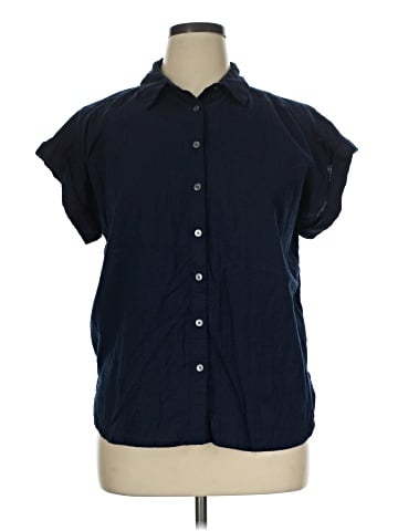 Ann Taylor LOFT Short Sleeve Blouse (view 1)