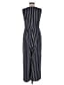 Madison 100% Polyester Black Blue Jumpsuit Size M - photo 2