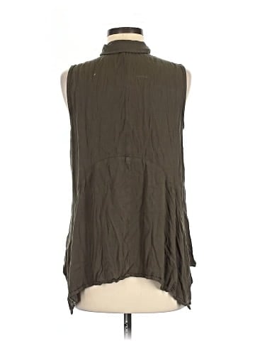 Fever Sleeveless Button-Down Shirt (view 2)