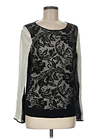 Ann Taylor Long Sleeve Blouse (view 1)