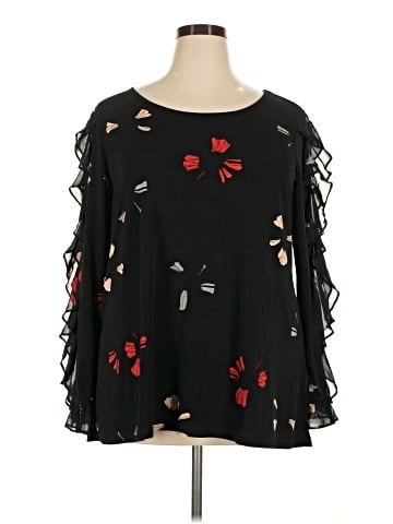 Alfani Long Sleeve Blouse (view 1)