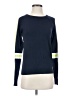 Pure Amici Color Block Blue Pullover Sweater Size S - photo 1