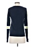 Pure Amici Color Block Blue Pullover Sweater Size S - photo 2