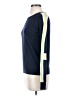 Pure Amici Color Block Blue Pullover Sweater Size S - photo 5