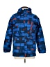 Columbia 100% Polyester Print Blue Snow Jacket Size L - photo 1