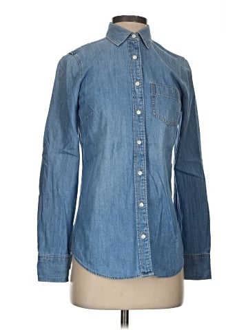 J.Crew Factory Store Long Sleeve Button-Down Shirt (view 1)