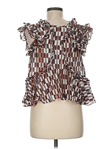 Étoile Isabel Marant Short Sleeve Blouse (view 2)
