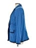 CAbi Houndstooth Blue Blazer Size L - photo 5