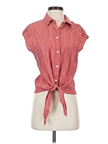 Ann Taylor Factory Short Sleeve Blouse (view 1)