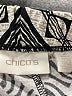 Chico's Aztec Or Tribal Print Silver Casual Pants Size L - photo 7