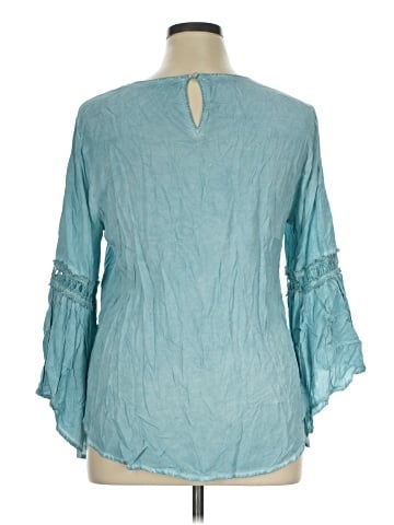 Spense 3/4 Sleeve Blouse (view 2)