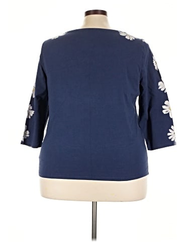 Talbots 3/4 Sleeve T-Shirt (view 2)