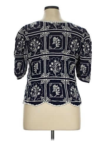 Solitaire Short Sleeve Blouse (view 2)