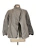 Theory Chevron-herringbone Gray Jacket Size L - photo 1