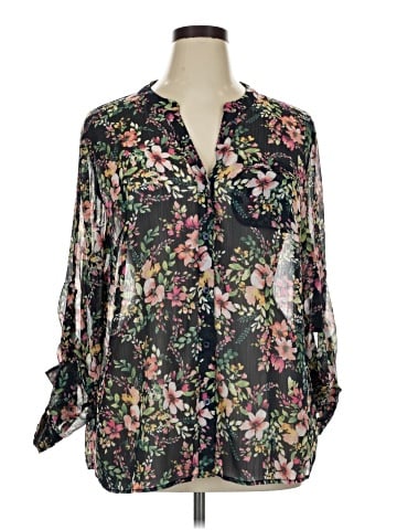 Kut from the Kloth 3/4 Sleeve Blouse (view 1)