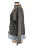 THML Polka Dots Gray Turtleneck Sweater Size L - photo 5