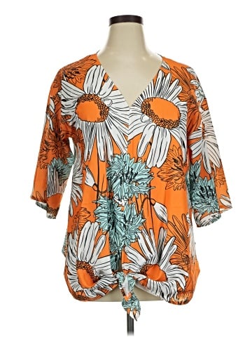 Unbranded Short Sleeve Blouse (view 1)