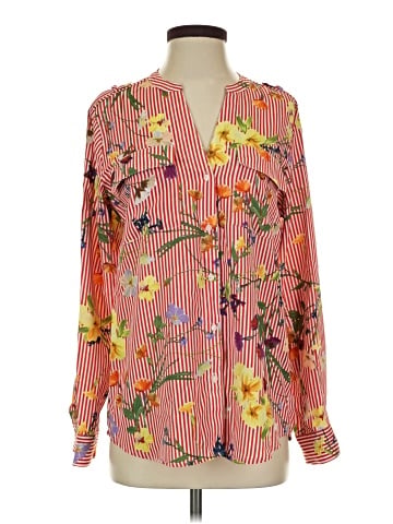Calvin Klein Long Sleeve Blouse (view 1)