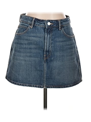 Zara Denim Skirt (view 1)