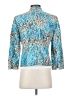 Jones Studio 100% Polyester Animal Print Blue Blazer Size 4 - photo 2
