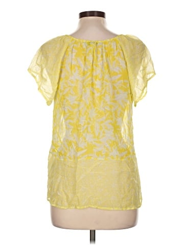 Joie Short Sleeve Silk Top (view 2)