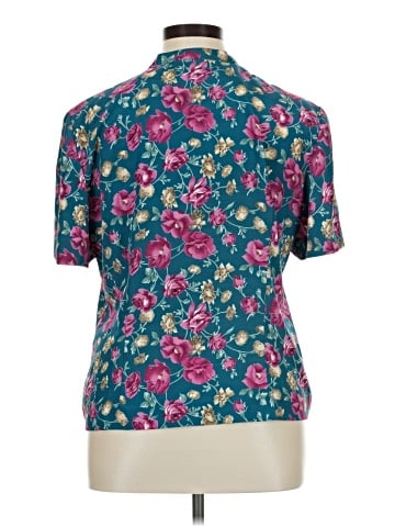 Leslie Fay Short Sleeve Blouse (view 2)