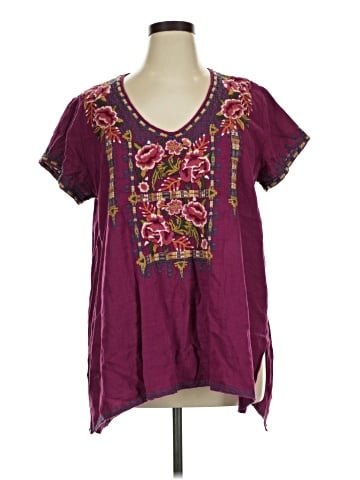 Johnny Was Short Sleeve Blouse (view 1)