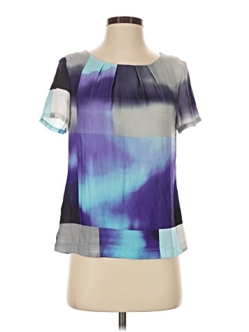 Calvin Klein Short Sleeve Blouse (view 1)
