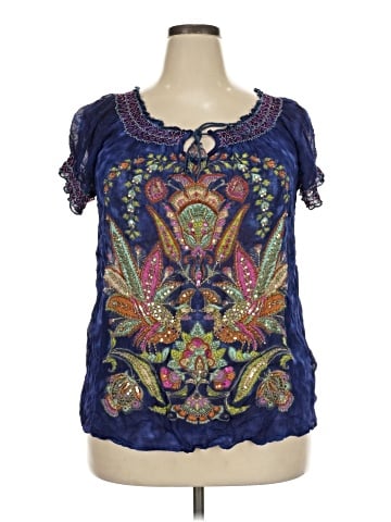 BILA Short Sleeve Blouse (view 1)