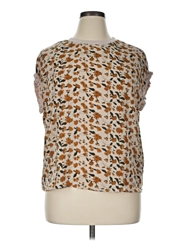 T Tahari Short Sleeve Blouse (view 1)