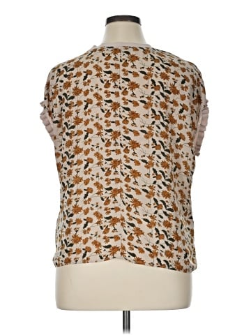 T Tahari Short Sleeve Blouse (view 2)