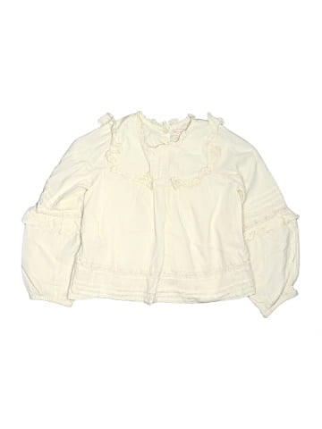 Pink Chicken Long Sleeve Blouse (view 1)