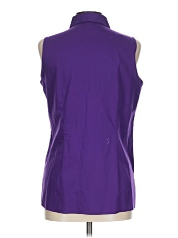 Coldwater Creek Sleeveless Button-Down Shirt (view 2)