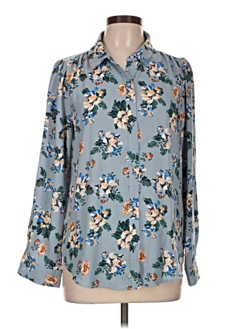 LC Lauren Conrad Long Sleeve Blouse (view 1)