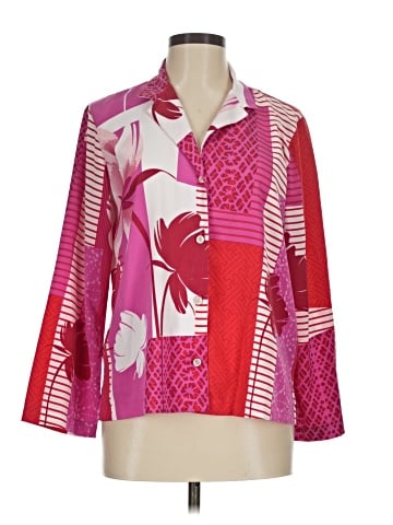 Natori 3/4 Sleeve Blouse (view 1)