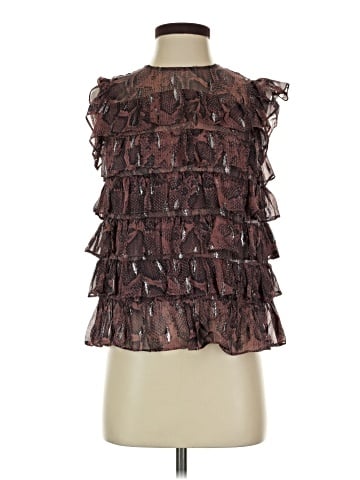 Rebecca Taylor Sleeveless Silk Top (view 1)