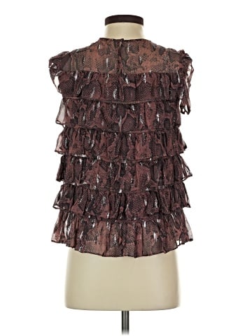 Rebecca Taylor Sleeveless Silk Top (view 2)